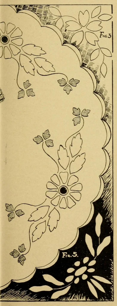 An illustration from Designing for art-needlework;, 1915, leaf 147