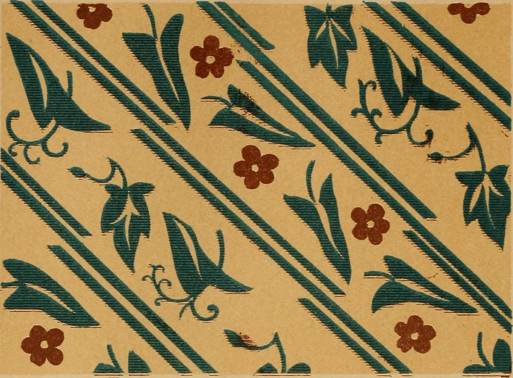 An illustration from Design in textile fabrics, 1888, leaf 169