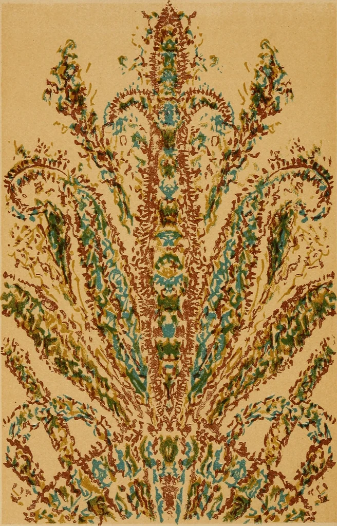 An illustration from Design in textile fabrics, 1888, leaf 177