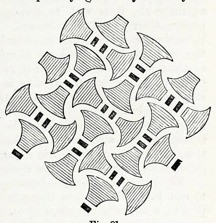 An illustration from Design in textile fabrics, 1899, leaf 135