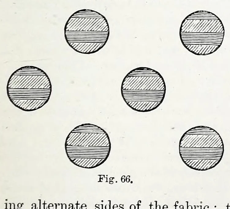 An illustration from Design in textile fabrics, 1899, leaf 97