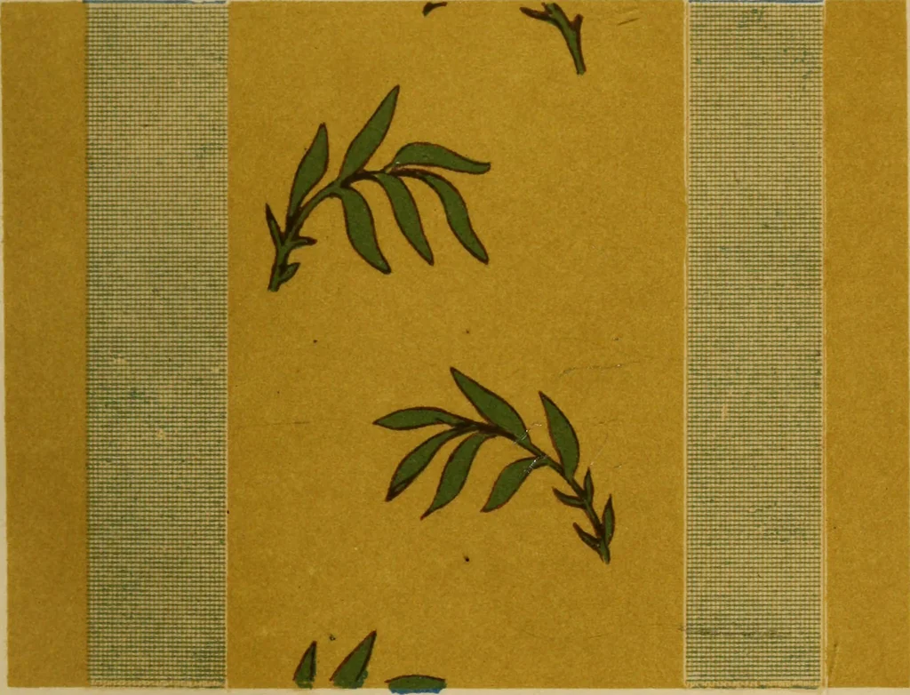 An illustration from Design in textile fabrics, 1883, leaf 138