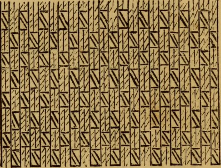 An illustration from Design in textile fabrics, 1883, leaf 20