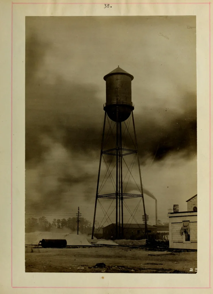 An illustration from Design of elevated steel tanks, 1911, leaf 82