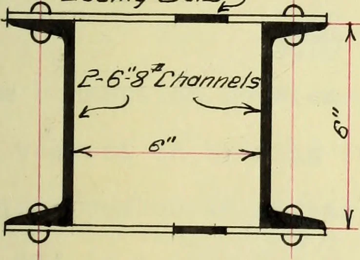 An illustration from Design of a highway bridge, 1910, leaf 76