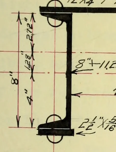 An illustration from Design of a highway bridge, 1910, leaf 82