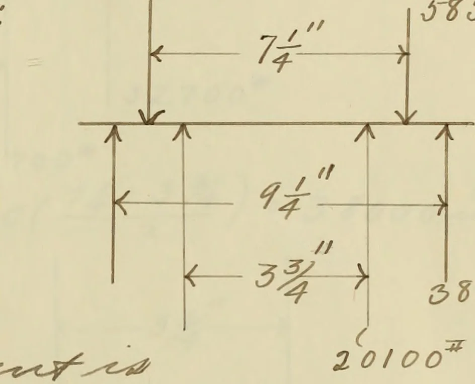 An illustration from Design of a highway bridge, 1902, leaf 52