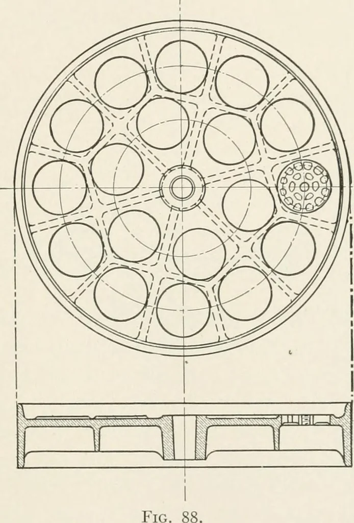 An illustration from The design of marine engines and auxiliaries, 1916, leaf 178