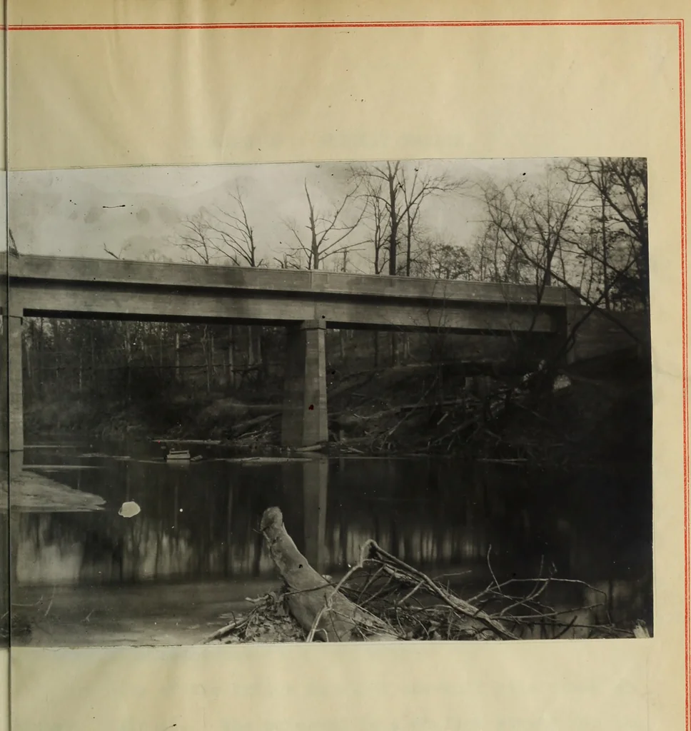 An illustration from Design of a reinforced-concrete deck-girder highway bridge, 1913, leaf 10