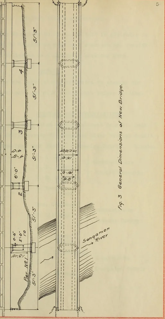 An illustration from Design of a reinforced-concrete deck-girder highway bridge, 1913, leaf 20