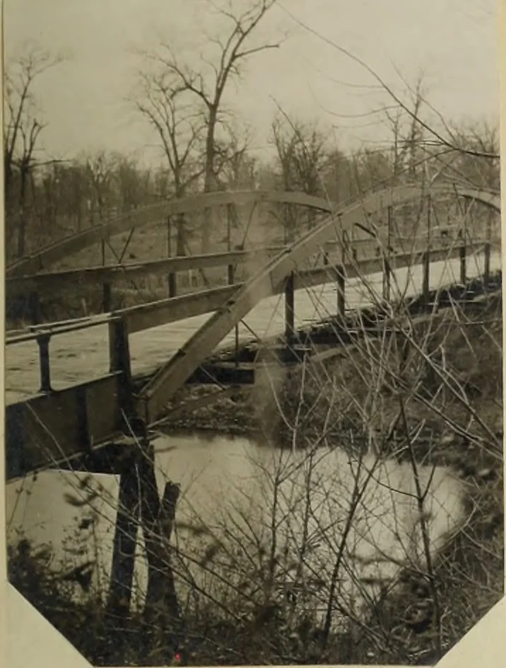 An illustration from Design of a reinforced-concrete highway bridge, 1913, leaf 20