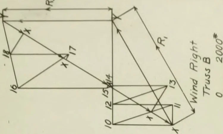 An illustration from Design of a steel grand-stand, 1913, leaf 28