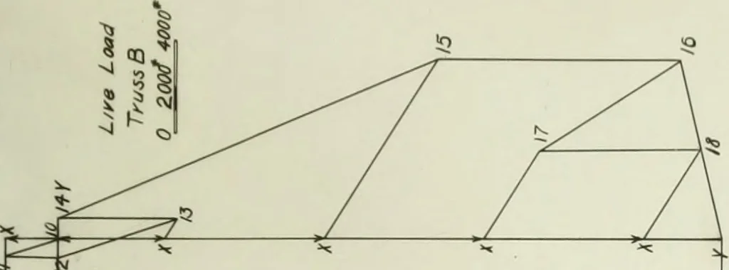 An illustration from Design of a steel grand-stand, 1913, leaf 28