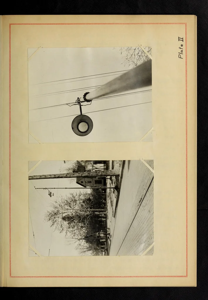 An illustration from Design of substation and lighting system for the town of Tiskilwa, 1913, leaf 23