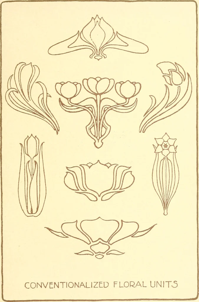 An illustration from Design and representation, 1910, leaf 56