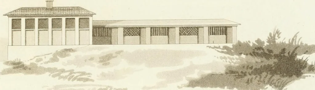 An illustration from Designs for cottages, cottage farms, and other rural buildings, including entrance gates and lodges, 1805, leaf 48