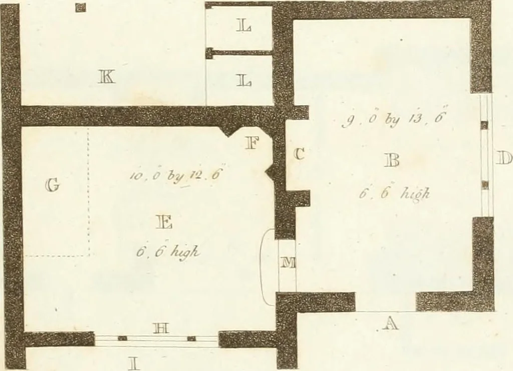 An illustration from Designs for cottages, cottage farms, and other rural buildings, including entrance gates and lodges, 1805, leaf 56