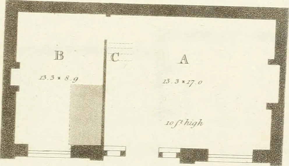 An illustration from Designs for cottages, cottage farms, and other rural buildings, including entrance gates and lodges, 1805, leaf 68