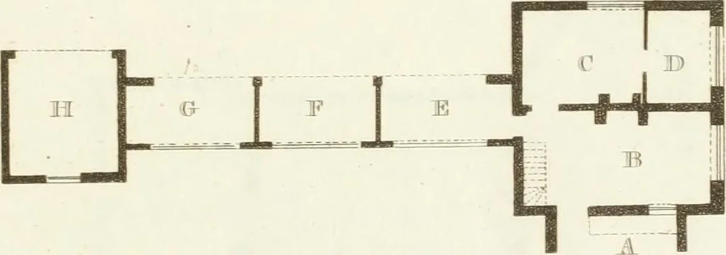 An illustration from Designs for cottages, cottage farms, and other rural buildings, including entrance gates and lodges, 1805, leaf 80