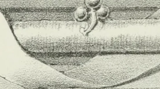 An illustration from Designs for Gothic ornaments & furniture, after the ancient manner, for ecclesiastical and domestic purposes, for the use of architects, and workers in metal, stone, wood, etc., etc, 1854, leaf 104