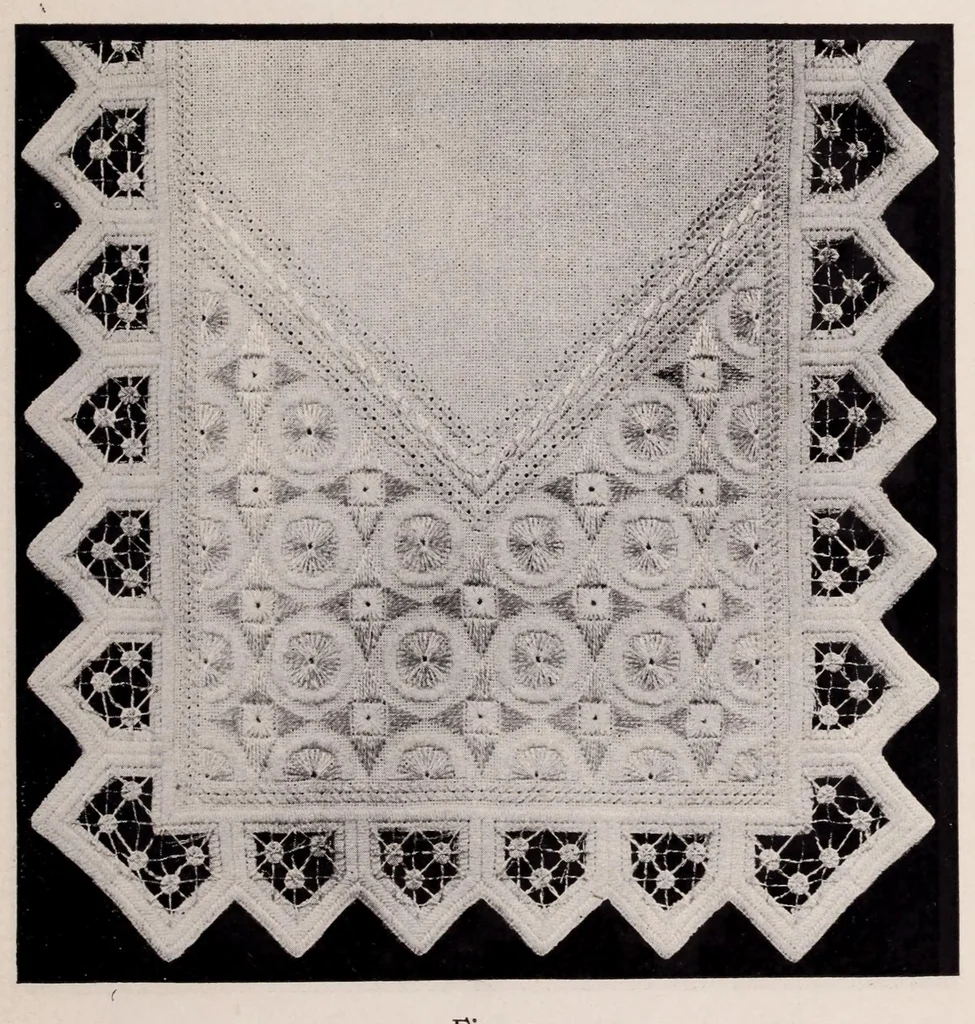 An illustration from Designs for Hardanger (Norwegian) embroidery, 1904, leaf 29