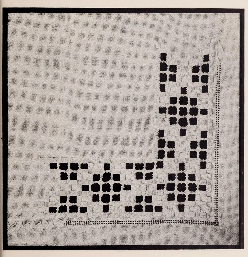An illustration from Designs for Hardanger (Norwegian) embroidery, 1904, leaf 41