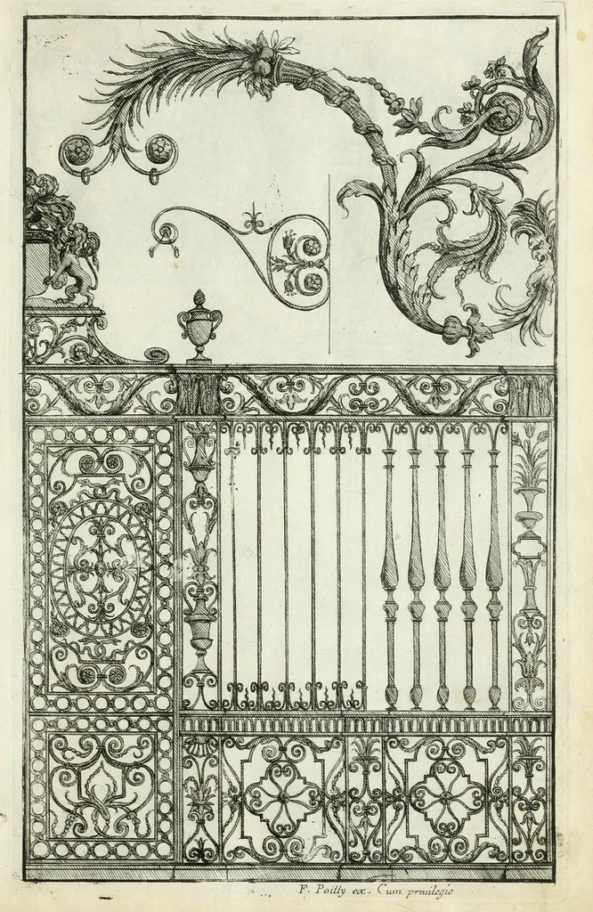 An illustration from [Designs for ironwork], leaf 11