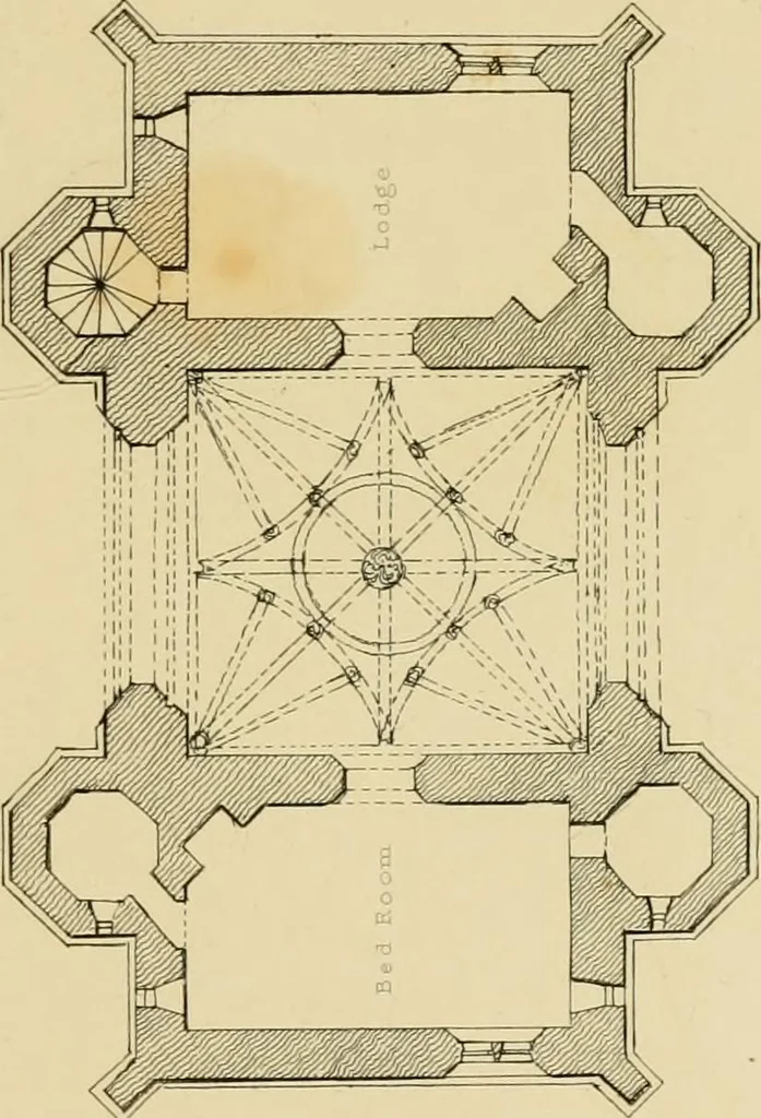 An illustration from Designs for lodges and park entraces, 1833, leaf 108