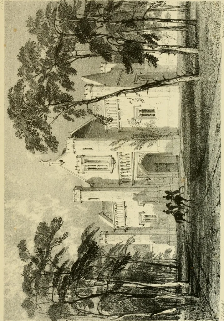 An illustration from Designs for lodges and park entraces, 1833, leaf 116