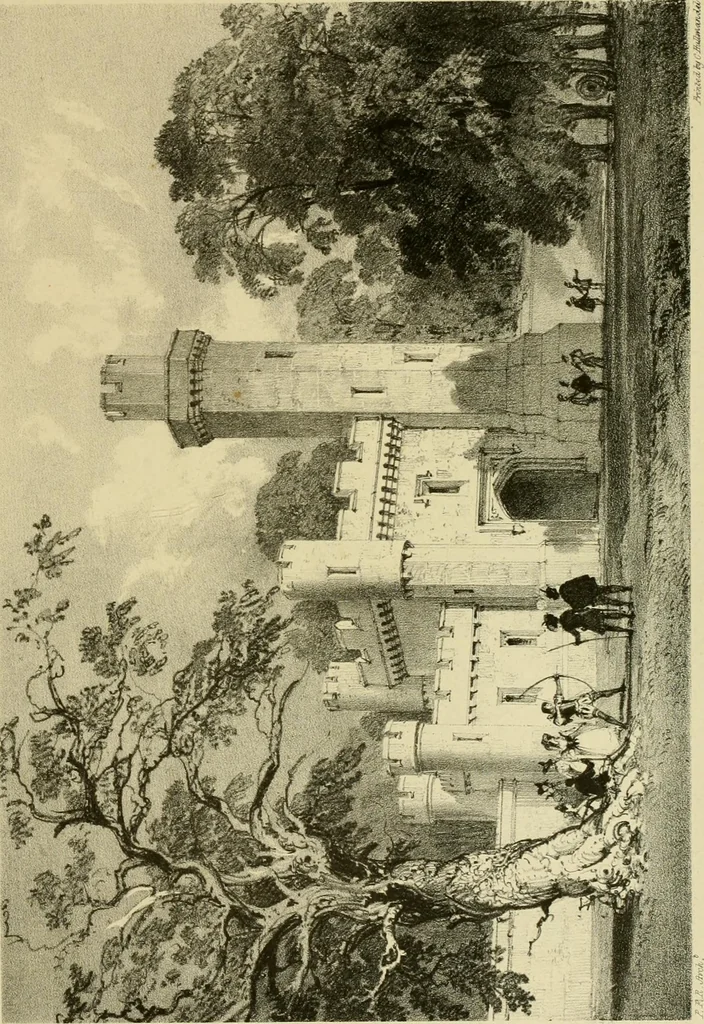 An illustration from Designs for lodges and park entraces, 1833, leaf 126