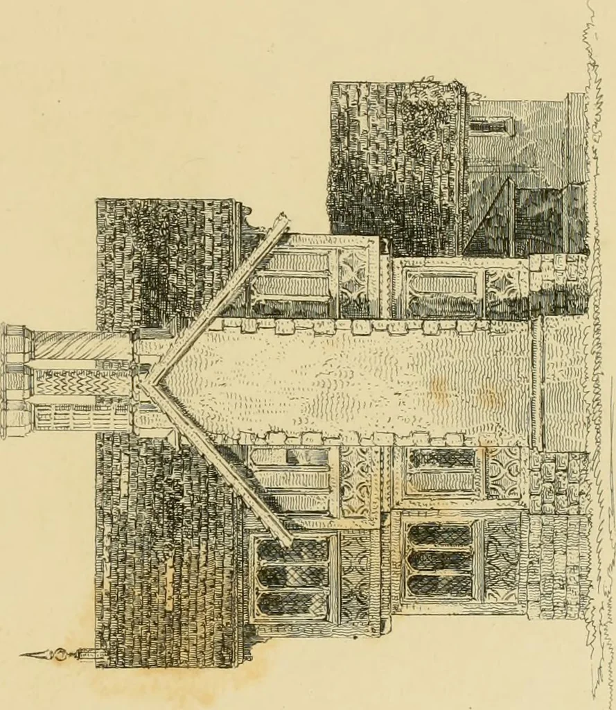 An illustration from Designs for lodges and park entraces, 1833, leaf 42