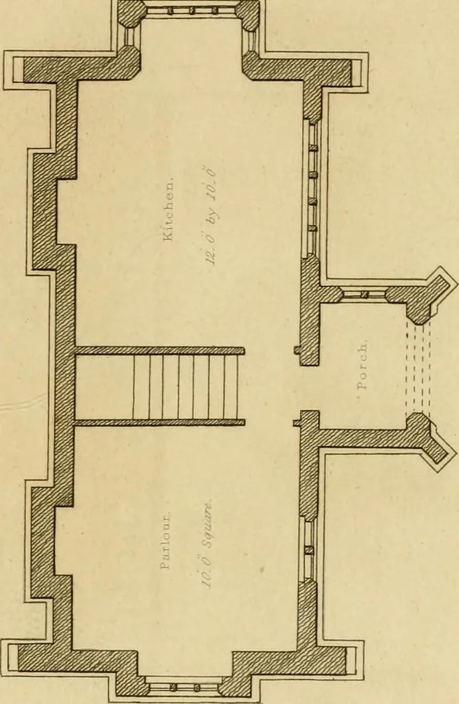 An illustration from Designs for lodges and park entraces, 1833, leaf 58