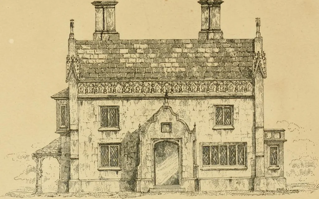 An illustration from Designs for lodges and park entraces, 1833, leaf 60