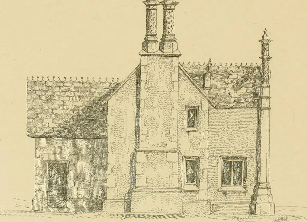 An illustration from Designs for lodges and park entraces, 1833, leaf 92