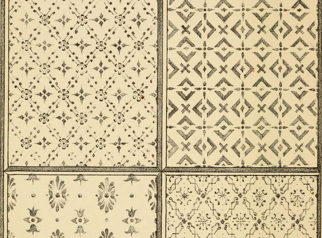 An illustration from Designs for ornamental window glass : with explanatory remarks and an index : 1st March, 1847, 1847, leaf 20
