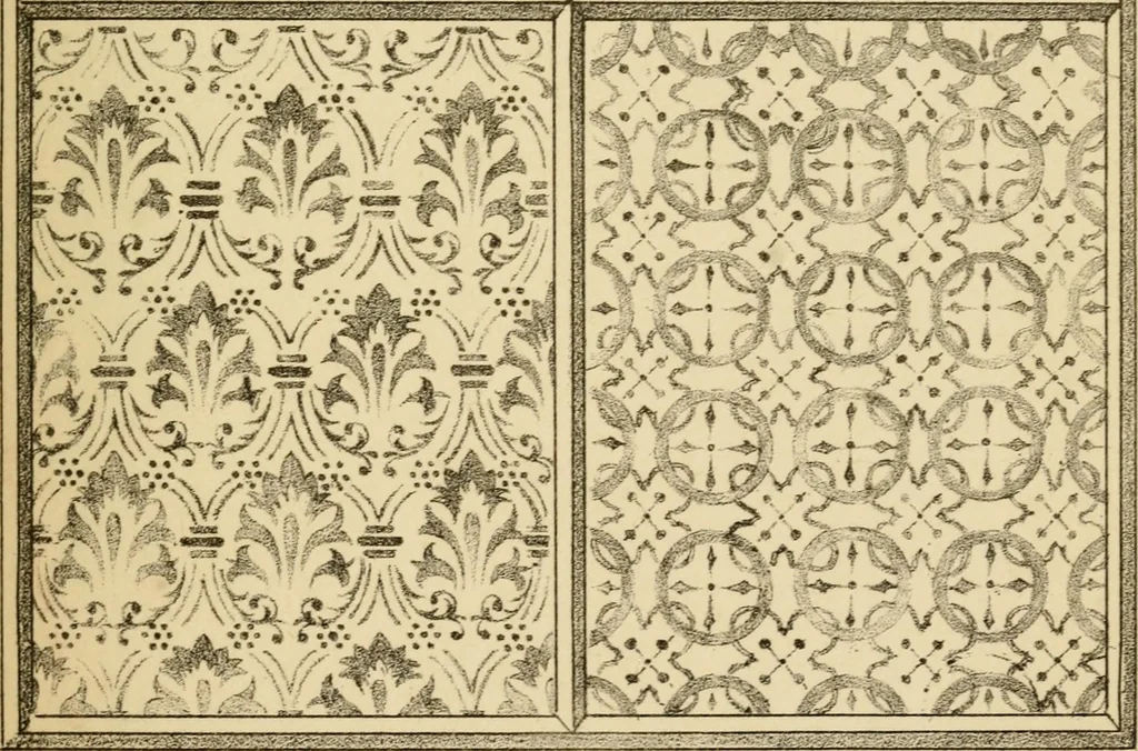 An illustration from Designs for ornamental window glass : with explanatory remarks and an index : 1st March, 1847, 1847, leaf 27
