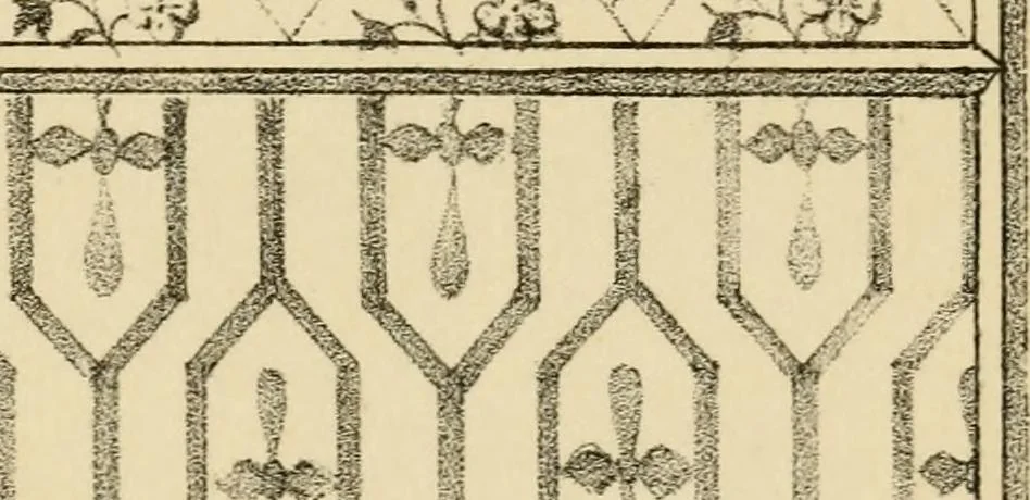 An illustration from Designs for ornamental window glass : with explanatory remarks and an index : 1st March, 1847, 1847, leaf 37