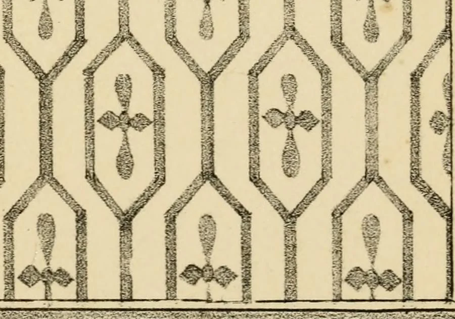 An illustration from Designs for ornamental window glass : with explanatory remarks and an index : 1st March, 1847, 1847, leaf 37