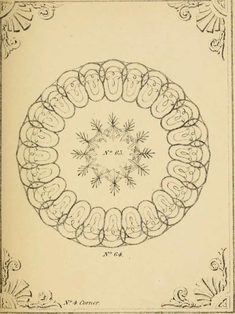 An illustration from Designs for ornamental window glass : with explanatory remarks and an index : 1st March, 1847, 1847, leaf 47