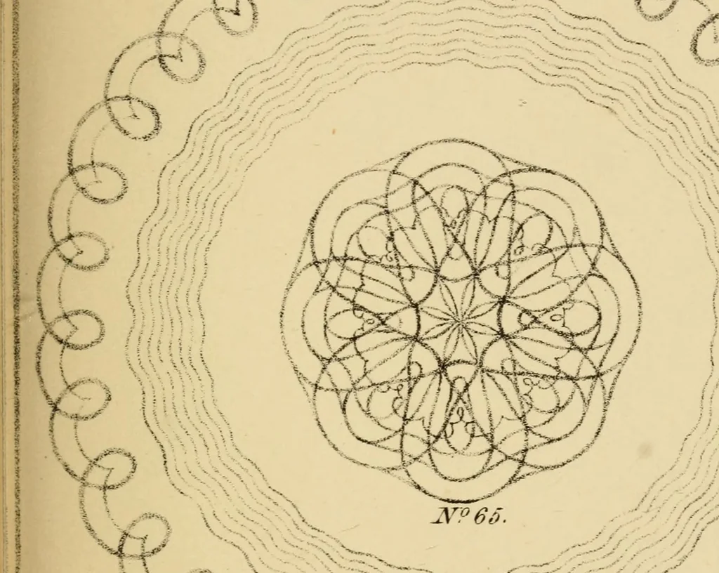 An illustration from Designs for ornamental window glass : with explanatory remarks and an index : 1st March, 1847, 1847, leaf 49