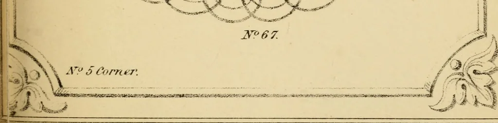 An illustration from Designs for ornamental window glass : with explanatory remarks and an index : 1st March, 1847, 1847, leaf 49