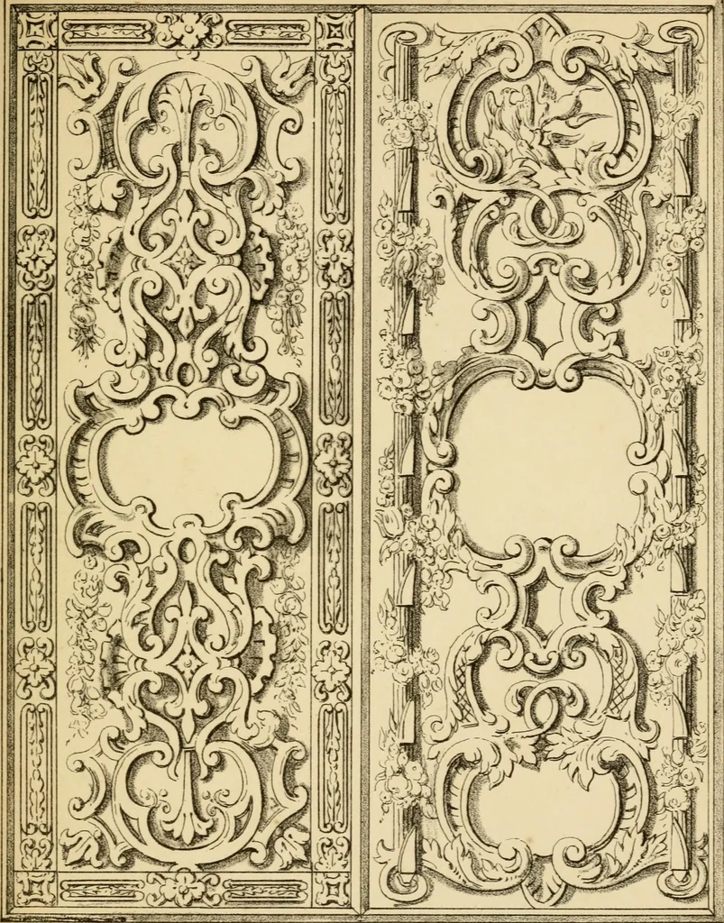 An illustration from Designs for ornamental window glass : with explanatory remarks and an index : 1st March, 1847, 1847, leaf 71