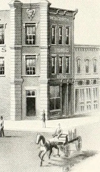 An illustration from Designs from the work of Frank P. Milburn, architect, Columbia, S.C, 1901, leaf 107