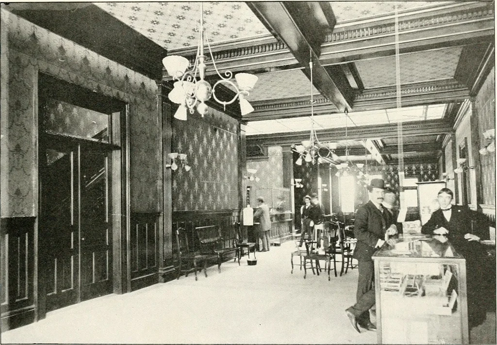 An illustration from Designs from the work of Frank P. Milburn, architect, Columbia, S.C, 1901, leaf 12