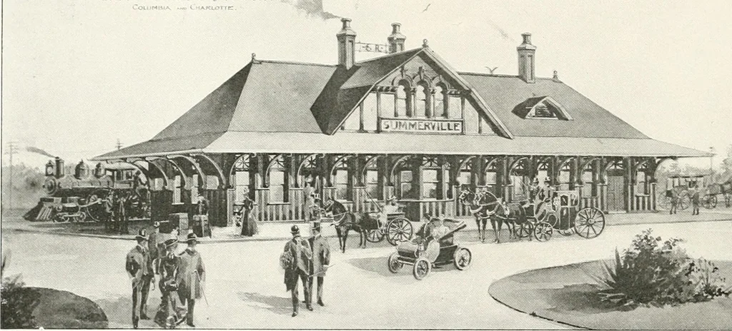 An illustration from Designs from the work of Frank P. Milburn, architect, Columbia, S.C, 1901, leaf 15
