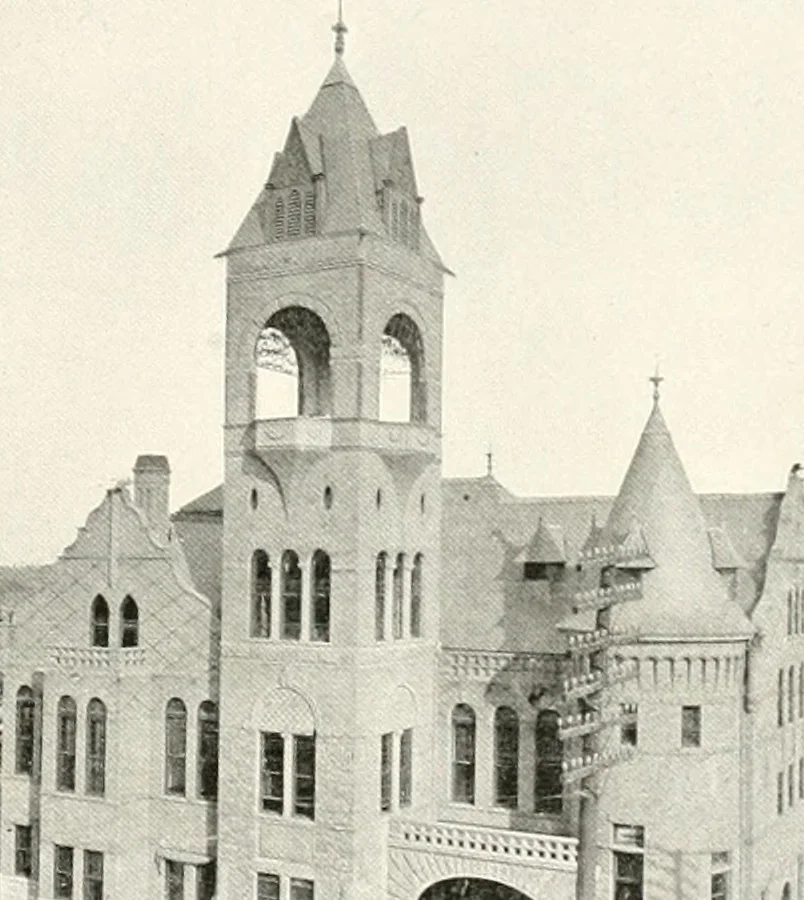 An illustration from Designs from the work of Frank P. Milburn, architect, Columbia, S.C, 1901, leaf 16