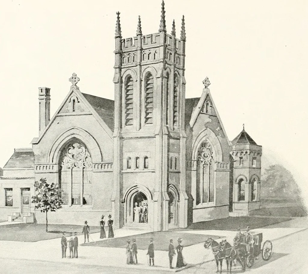 An illustration from Designs from the work of Frank P. Milburn, architect, Columbia, S.C, 1901, leaf 19
