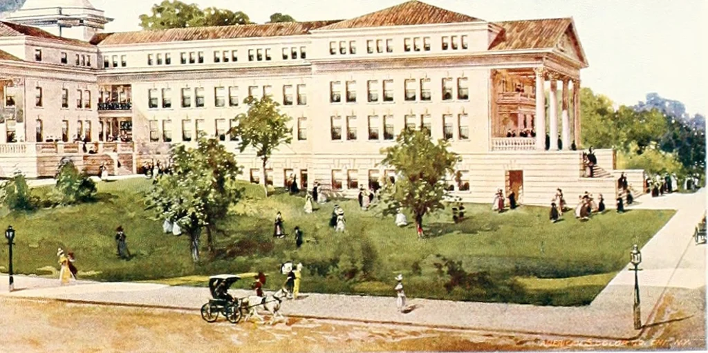 An illustration from Designs from the work of Frank P. Milburn, architect, Columbia, S.C, 1901, leaf 20