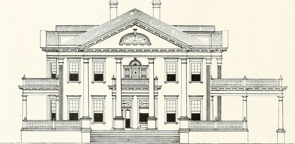 An illustration from Designs from the work of Frank P. Milburn, architect, Columbia, S.C, 1901, leaf 23