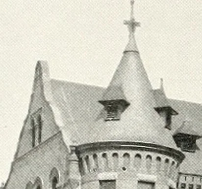 An illustration from Designs from the work of Frank P. Milburn, architect, Columbia, S.C, 1901, leaf 25